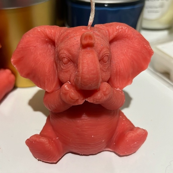 Alabama Roll Tide Big Al Hear No Evil See No Evil Speak No Evil Candle Set - Picture 4 of 8